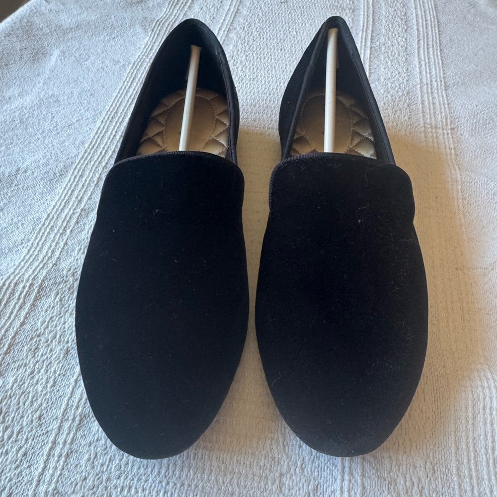 Birdies The Starling loafers size 9 black velvet - Picture 3 of 8